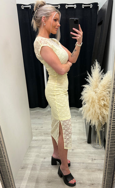 Vupa dress - pale banana