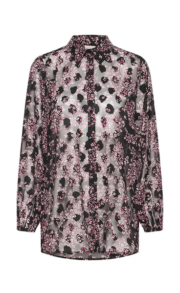 Chay shirt 1 - floral black