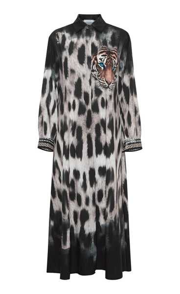 Freda shirt dress - leo