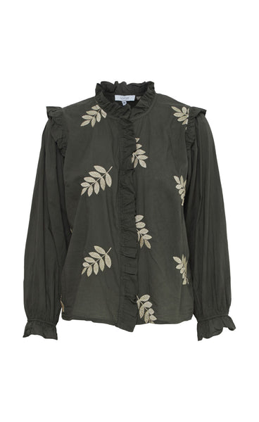 Goldie shirt - forest night