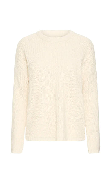 Kamia pullover 1 - whisper white