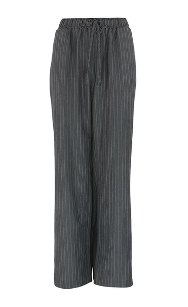 Lis pants - grey pinstripe