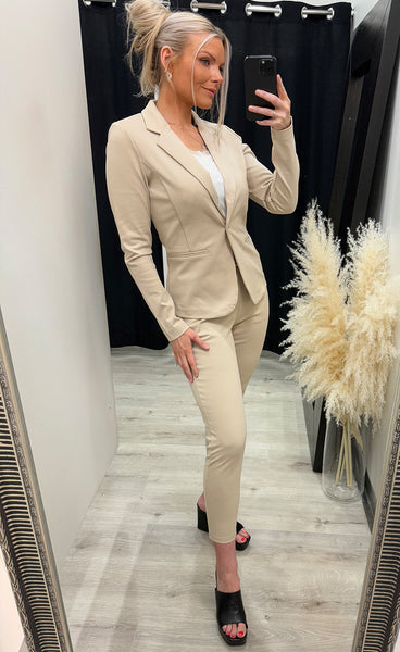 ICHI Kate blazer - doeskin