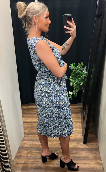 Iris dress 1 - navy mix