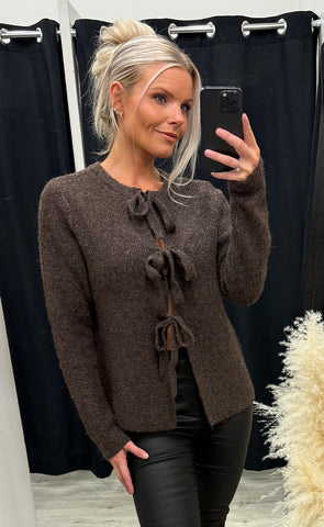 Rosanna cardigan - chocolate torte