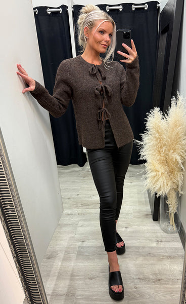 Rosanna cardigan - chocolate torte