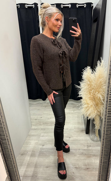 Rosanna cardigan - chocolate torte