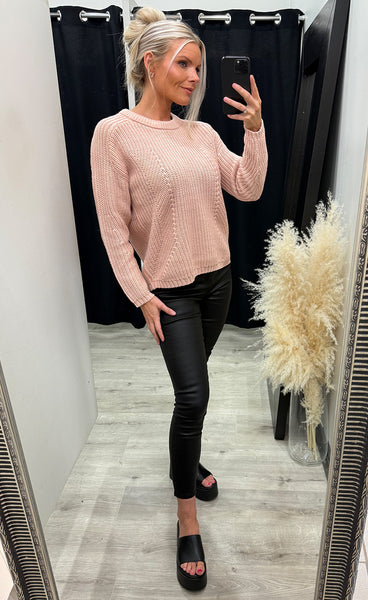 Kamia pullover 1 - rose smoke