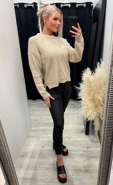 Kalikka pullover 1 - oxford tan