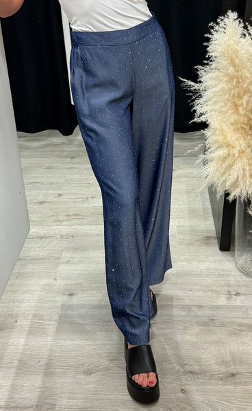 Yukka rhinestone pants 1 - denim