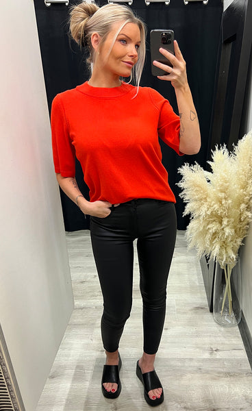 Blume pullover 14 - red alert