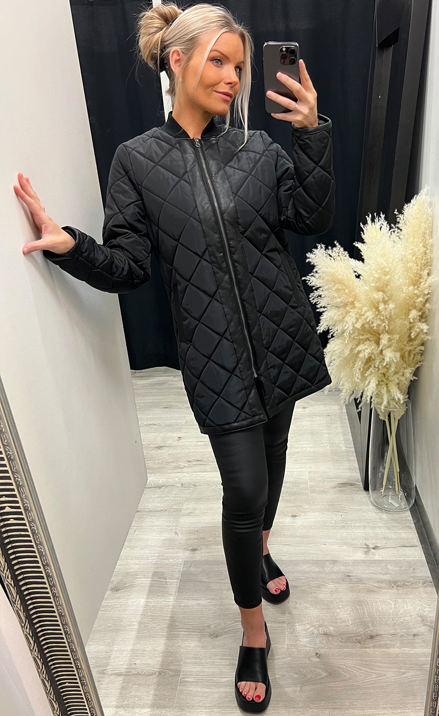 Pernille jacket - black