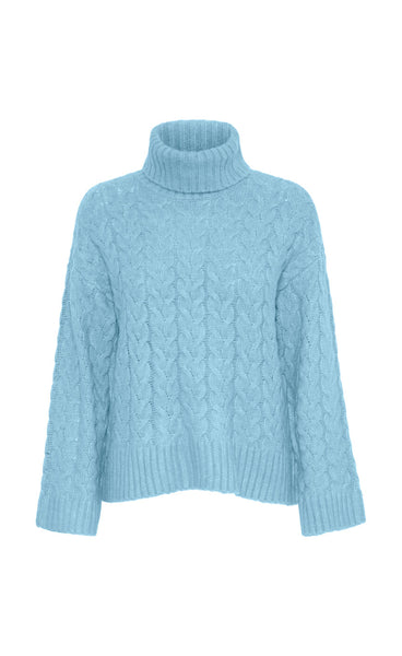 Beverly pullover 4 - blue melange