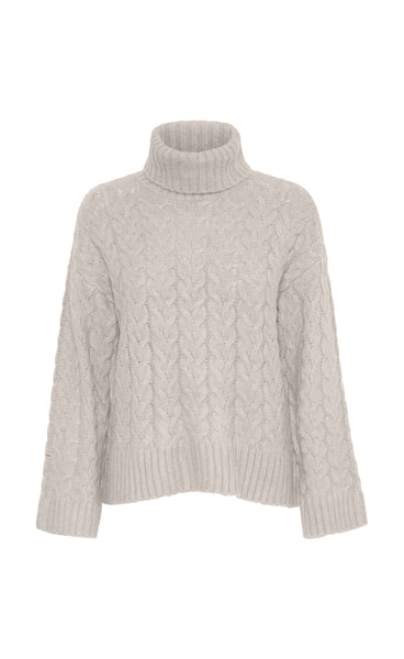 Beverly pullover 4 - limestone melange