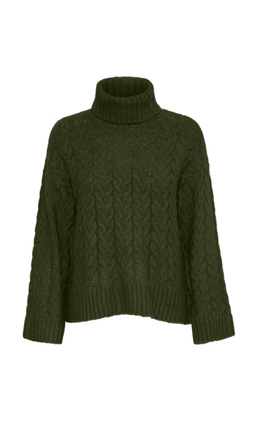 Beverly pullover 4 - green melange