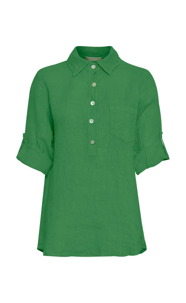 Linea blouse - green
