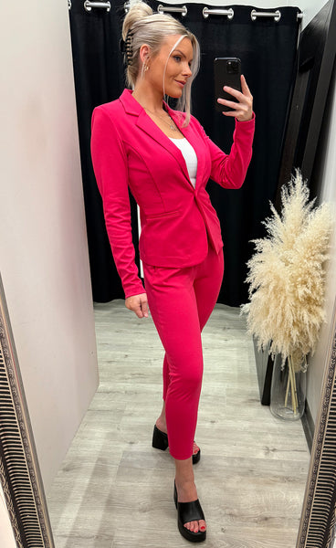 Kate blazer - bright rose