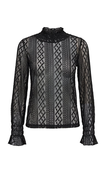 NÜ Flora blouse - black