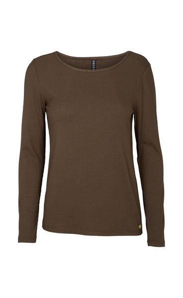 Ivy t-shirt - cappuccino