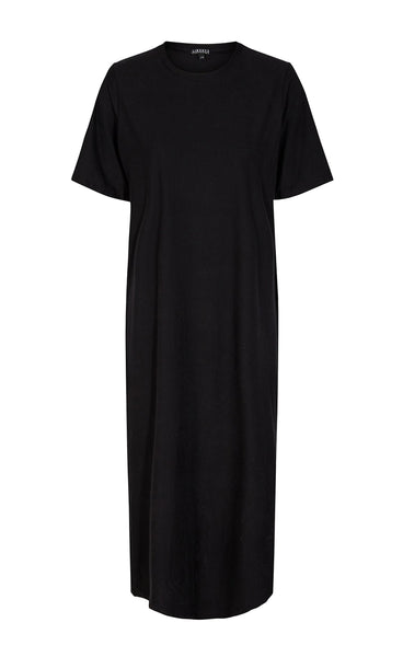 Alma t-shirt dress - black