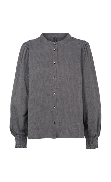 Ella blouse - washed black