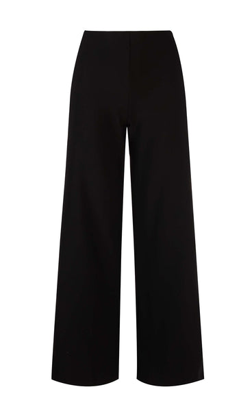 Henne wide pants - black