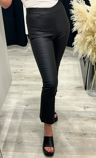 Malin flared leggings - black