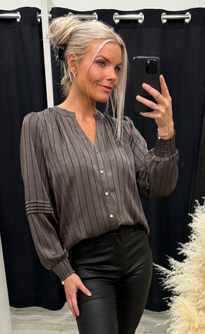 Eloise blouse - brown