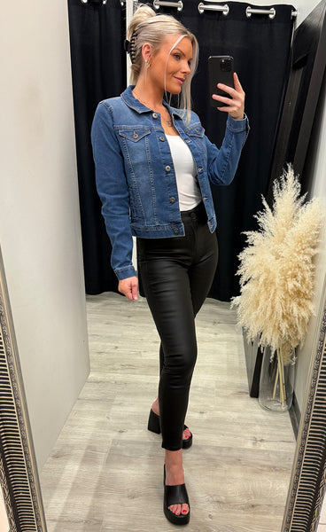Billy jacket - medium blue
