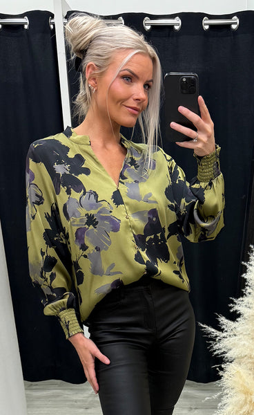 Irish blouse - green