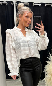 Gry blouse - gardenia