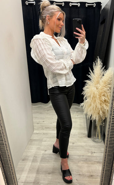 Gry blouse - gardenia