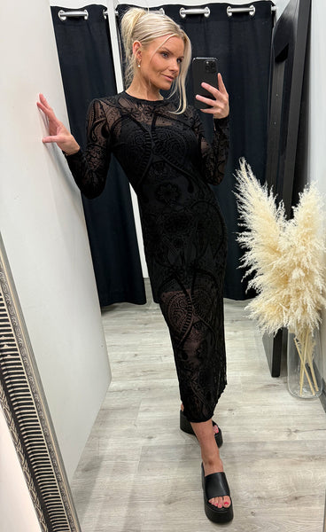 Beata dress 10771 - black