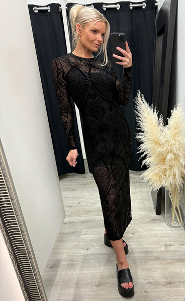Beata dress 10771 - black