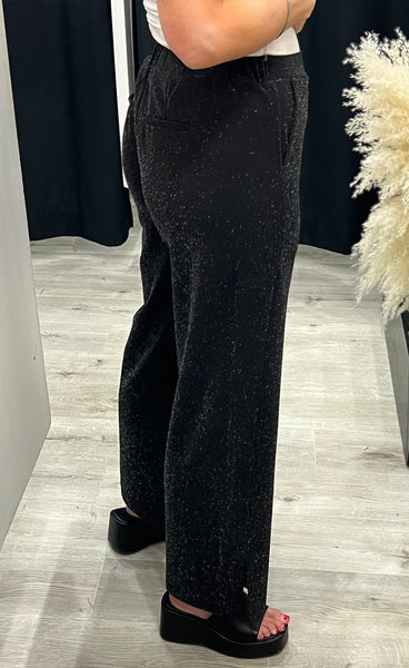Vienne pants 1 - black glitter