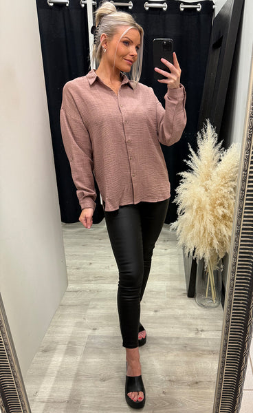 Gaby shirt - lilas