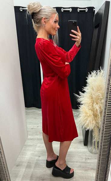 Cassandra dress 5 - chili pepper