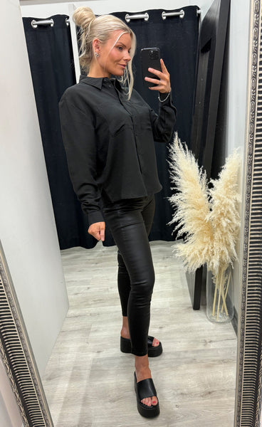 FRANSA Gala shirt 1 - black