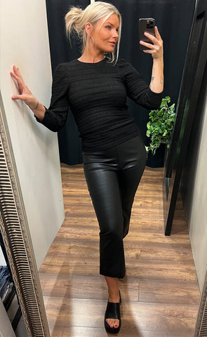 Rapul blouse - black