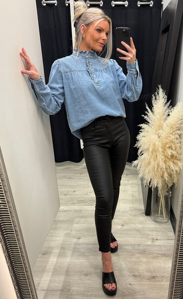 Ubisa shirt - medium denim