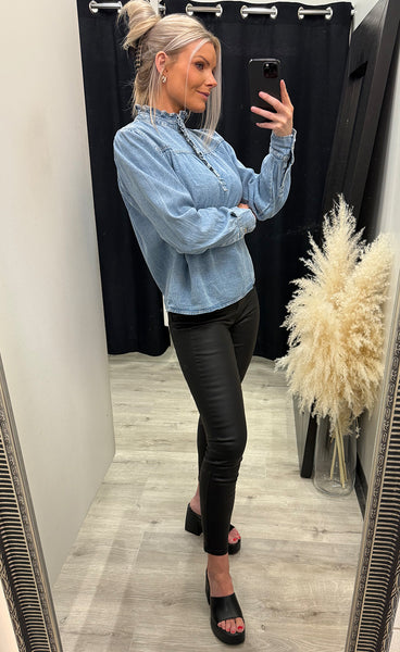 Ubisa shirt - medium denim