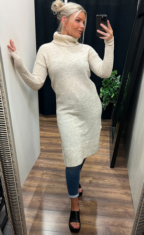 Lui dress - sand melange
