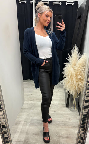 Nonina cardigan - midnight blue