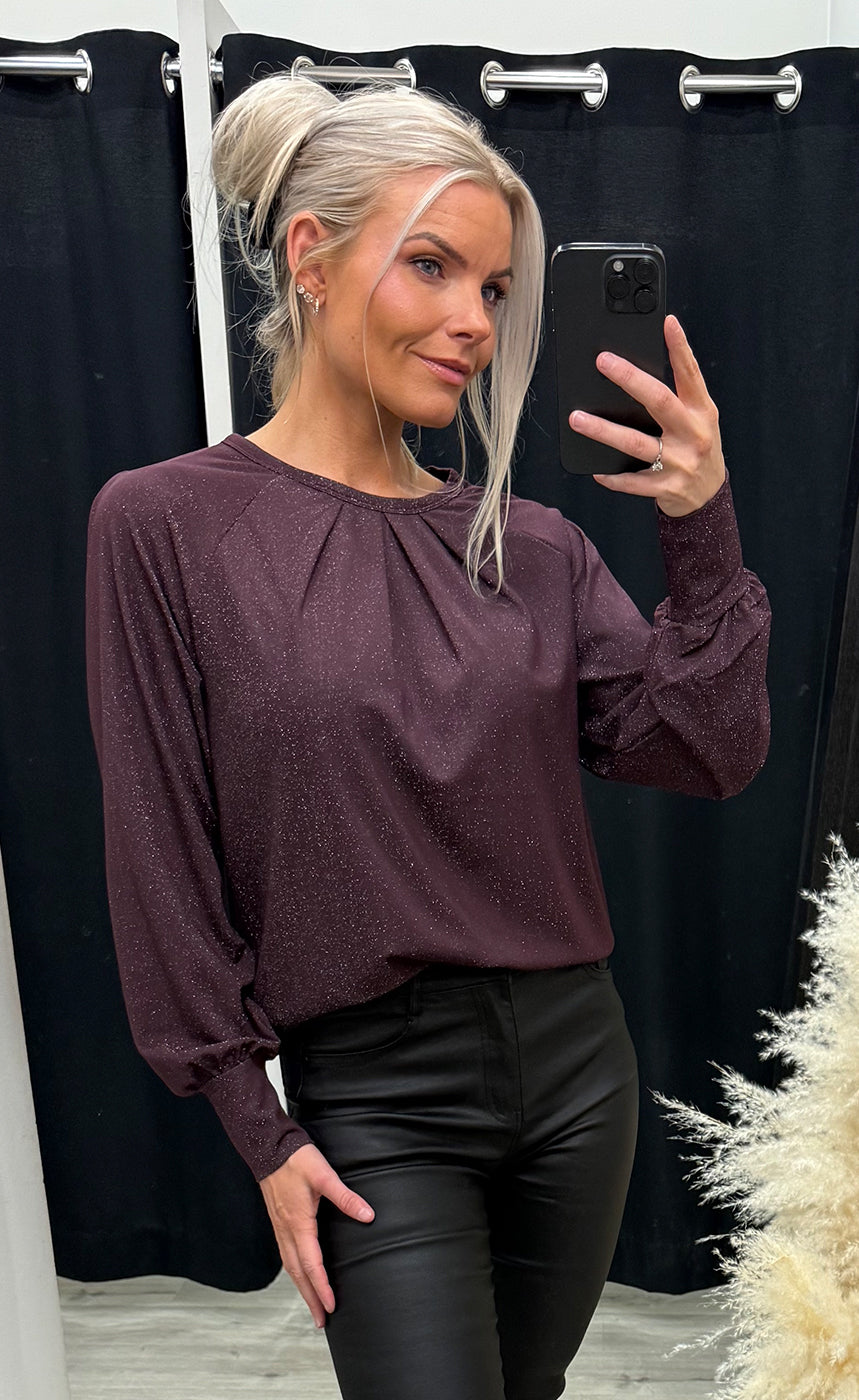 Luca blouse 3 - fudge glitter