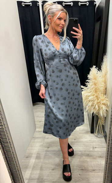 Lilith dress - cosette blue print