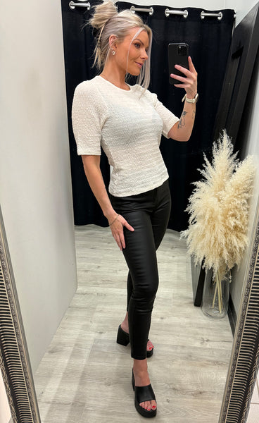 Gunvor top - whitecap