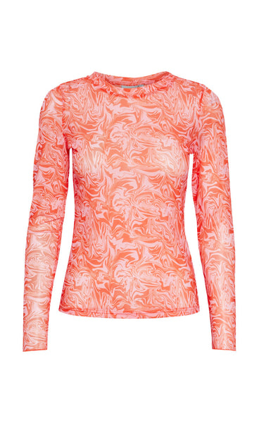 Isla mesh top - pink