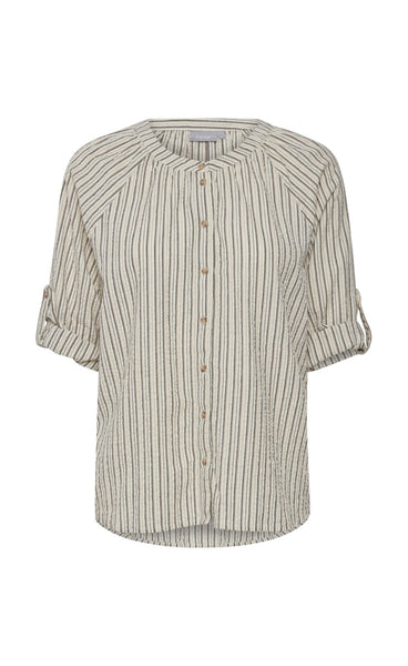 Coy shirt - ecru stripe