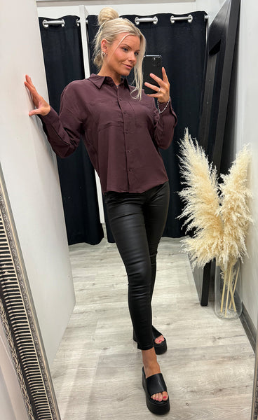 FRANSA Gala shirt 1 - fudge