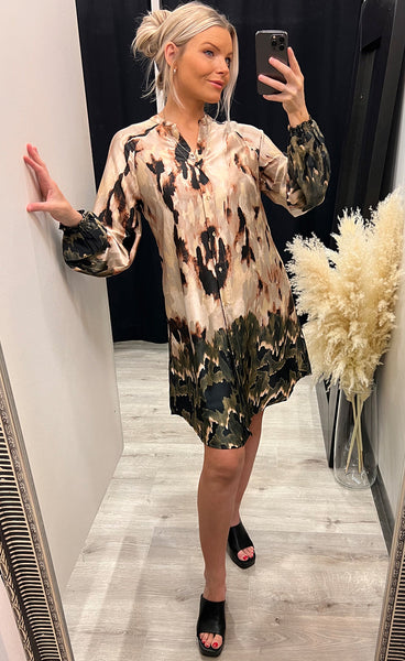 Siva dress - sand green